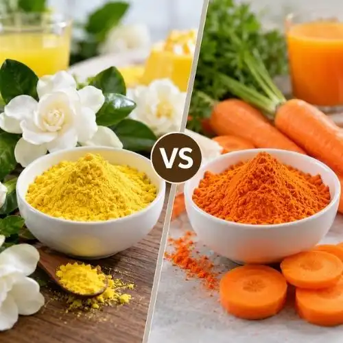 Gardenia Yellow vs. Beta-Carotene: Which Color Is Best for Foods?